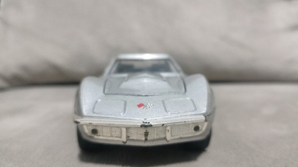 1968 Corvette Stingray modeli metal diecast oyuncak araba - 2