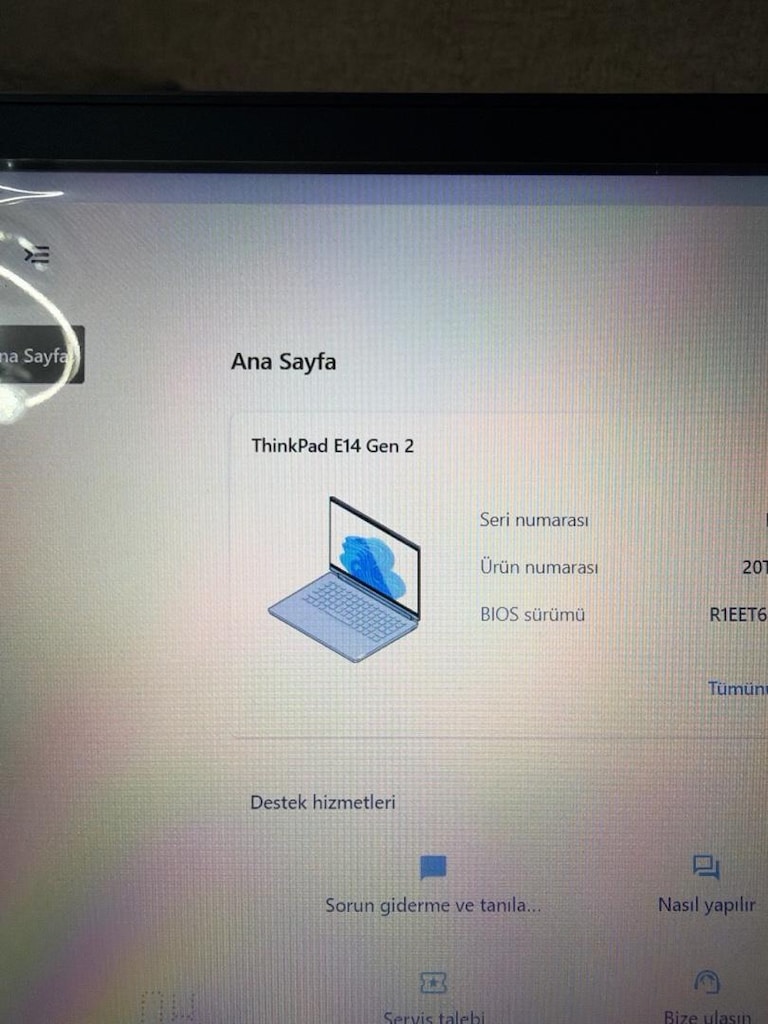Lenovo Thinkpad E14 Gen2 14” İ5 11.Nesil 16GB Ram 512 SSD Disk - 4