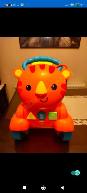 Fisher Price konuşan yürüteç