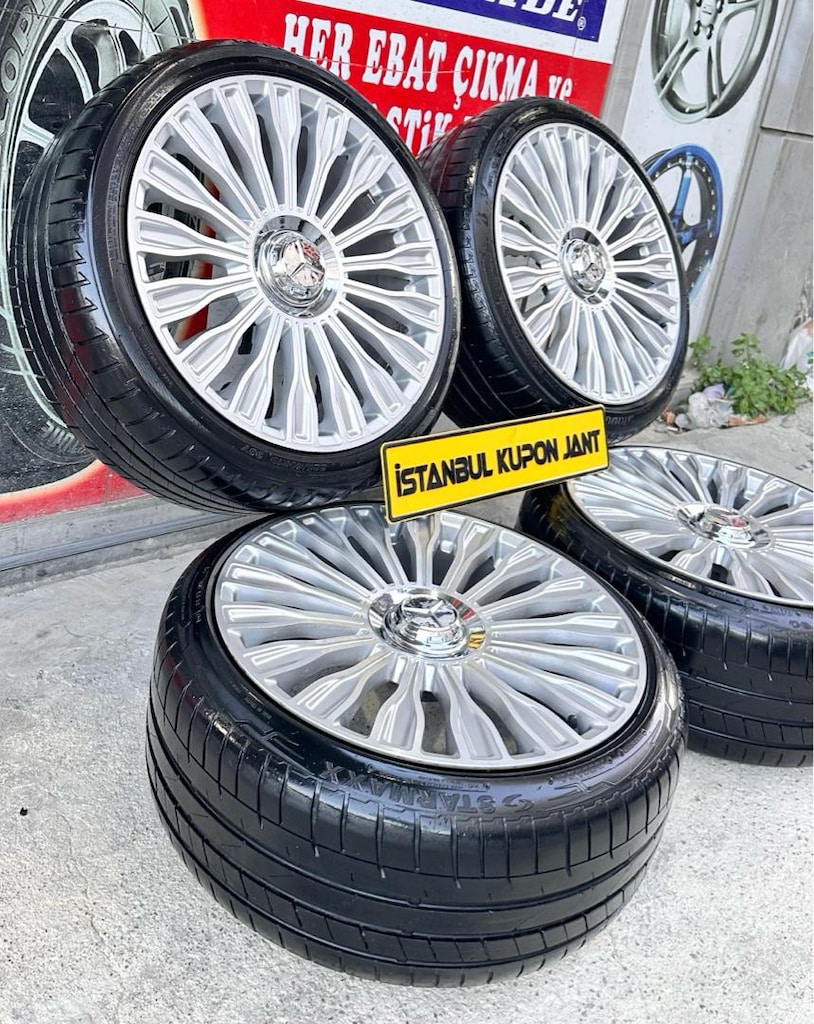 19 İnç Mercedes Maybach Jant Lastik Takımı 225/40/19 235/40/19 SET - 9