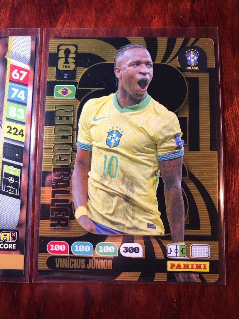 Vini Jr Core ve Golden Baller Panini - 2