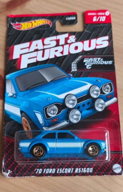 Hot Wheels 70 Ford Escort