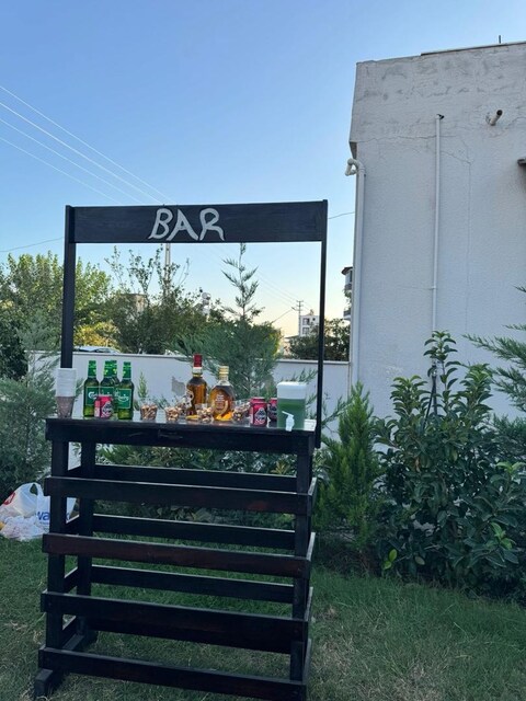 özel yapım ahsap bar