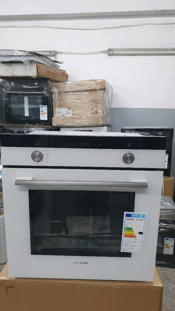 Siemens HB234FEW0T Beyaz Ankastre Fırın 3yıl simens garantili - 2