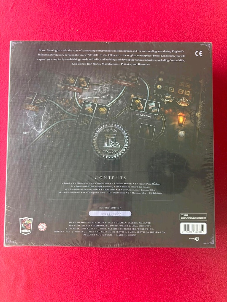 Brass Birmingham Collectors Edition Boardgame - 2