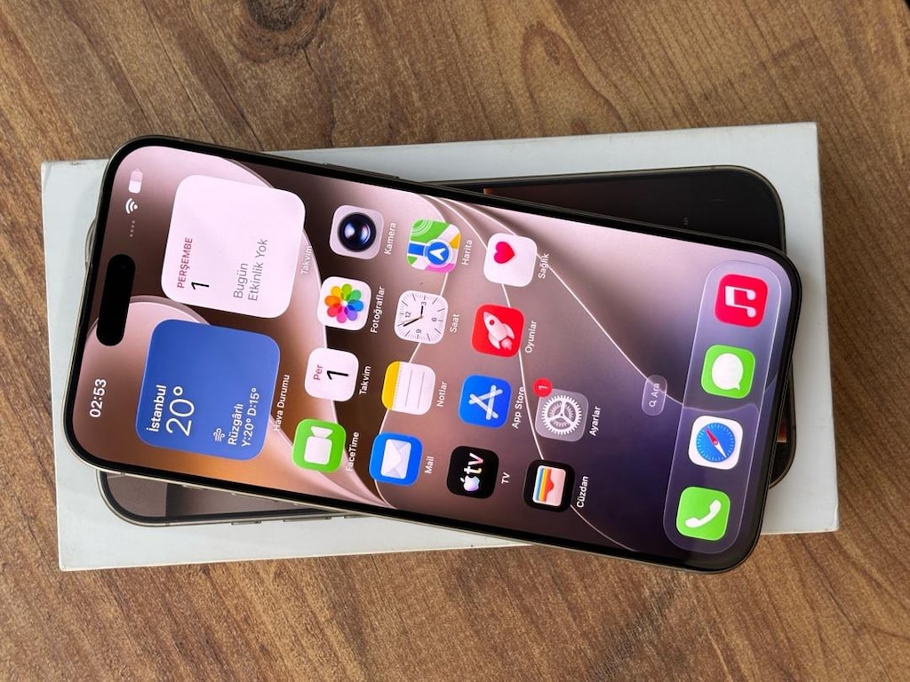 İPHONE 15 PRO MAX 256 GB PİL SAĞLIĞI 78 - 9