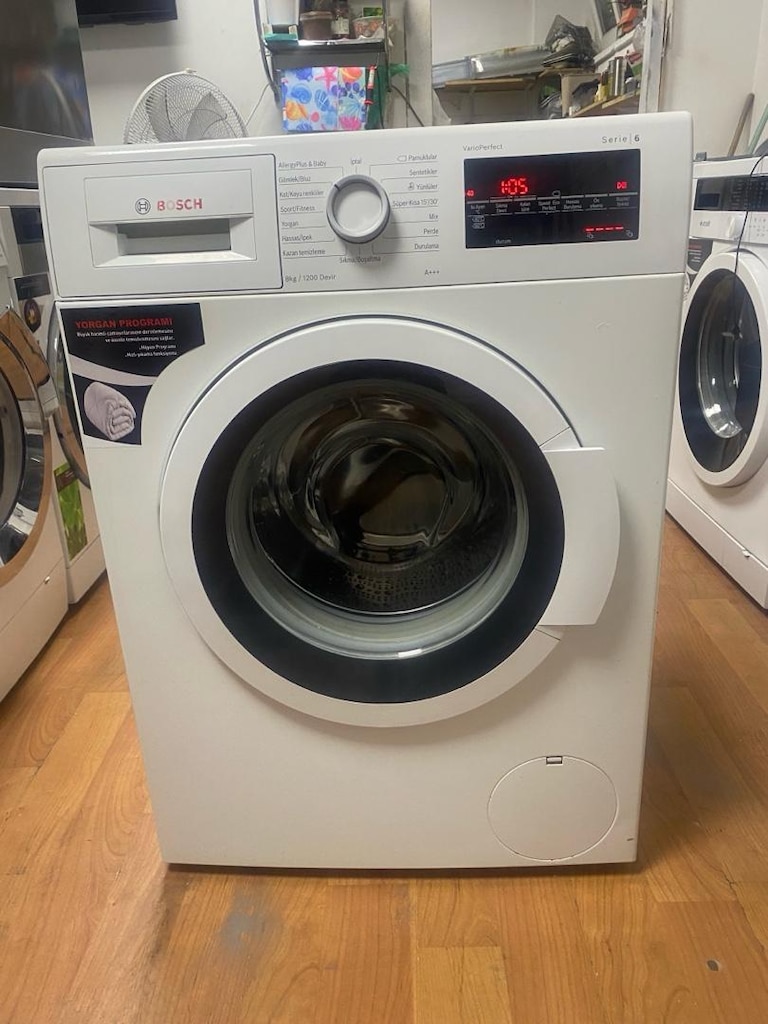 Tertemiz ve Sorunsuz 8 Kg Bosch Seri6 Çamaşır Makinesi! - 8