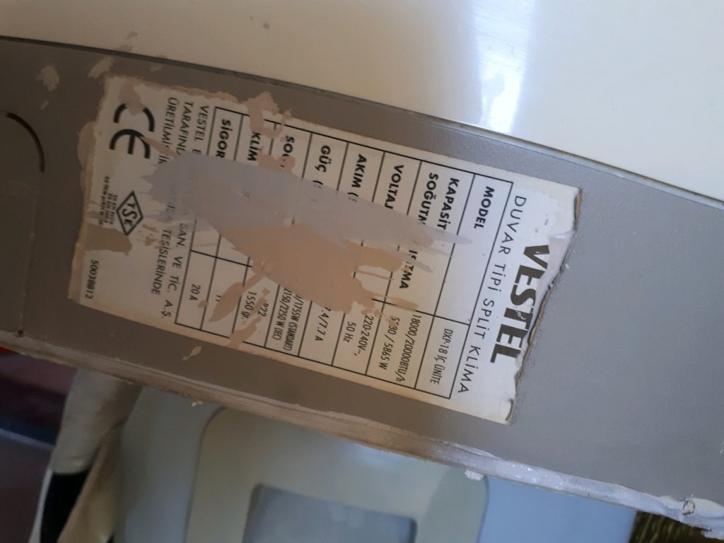 Çok temiz Beko klima 18.000 btu - 4
