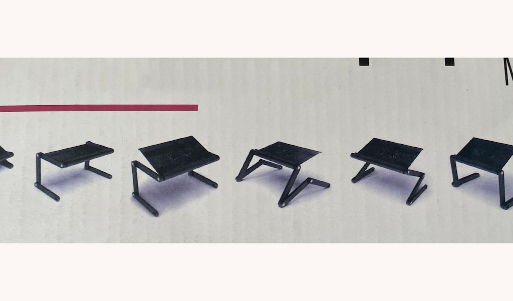 Çok Fonksiyonlu Katlanabilir Laptop Standı Sehpa - mouse standı dahil - 9