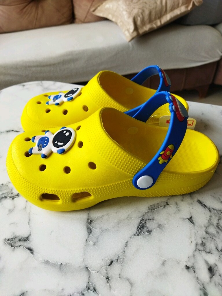 Gezer marka 34 no canlı sarı renk unisex cros terlik - 8