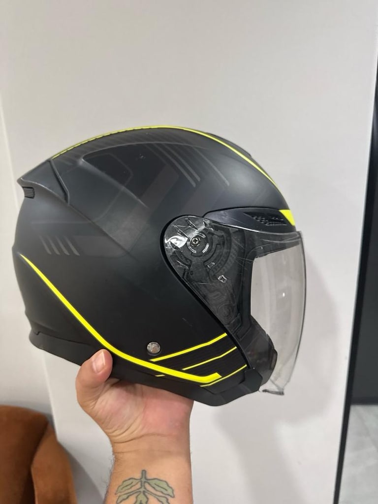 scoyco cavalry yarım kask - 3