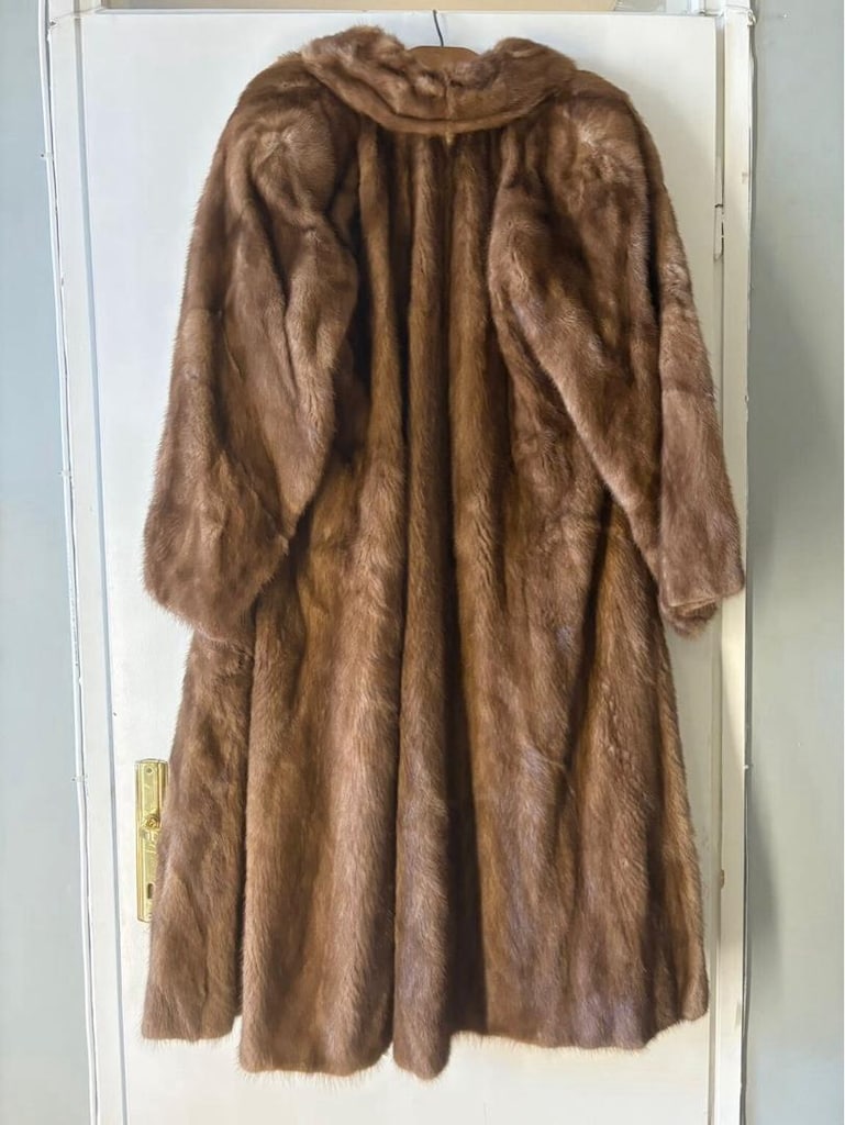 Vizon Oversize Kürk Palto - 3