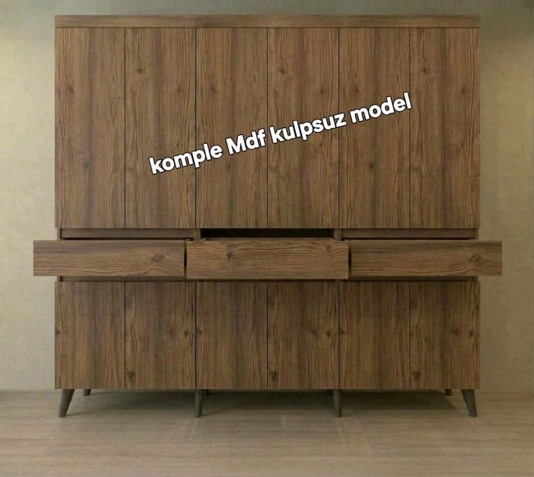 Erzak dolabı Kiler dolabı Mdf - 2