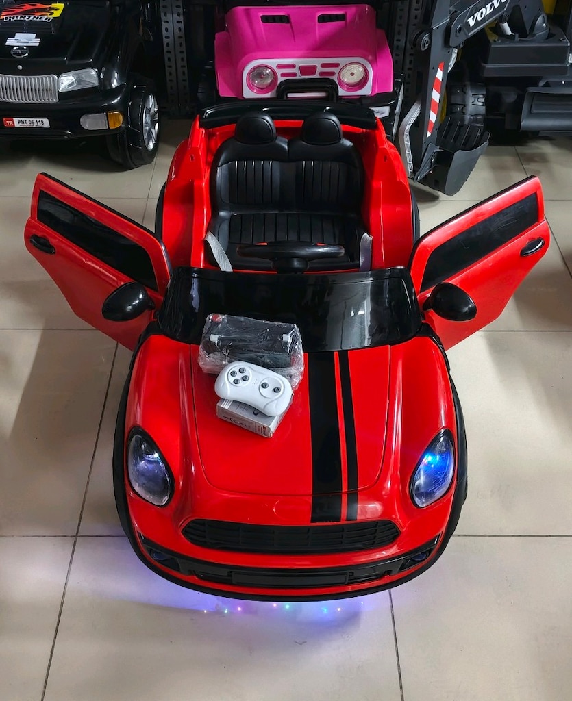 AnkaCar ÇOCUK OTO GALERİ 12+12 2 MOTOR 3 İLERİ KUMANDALI AKÜLÜ ARABA - 2