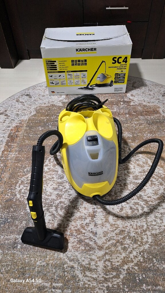ORJINAL KARCHER MARKA BUHARLI COK AMACLI FONKSIYONLUTEMIZLIK MAKINASI - 4