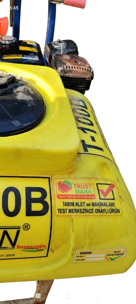 KAAN T-100B Tarım İlaçlama Makinesi – Hortum Sarma Makaralı - 2