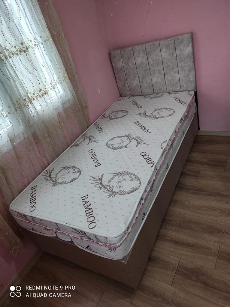 ultra lüks tek kişilik 90x190 baza başlık yatak sıfır ürün dev kampany - 6