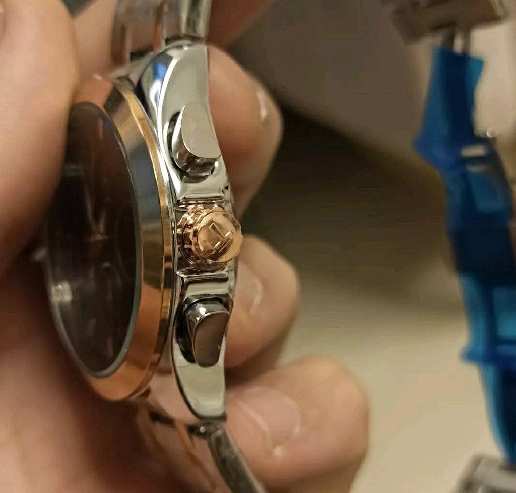 Tissot fonksiyonlu pilli çelik kasa kordon kol saati - 5