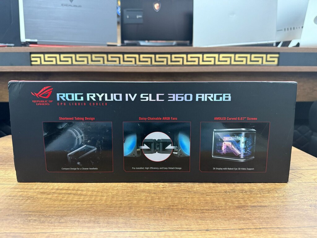 ASUS ROG RYUO IV SLC 360 ARGB 360mm Siyah İşlemci Sıvı Soğutucu - 5