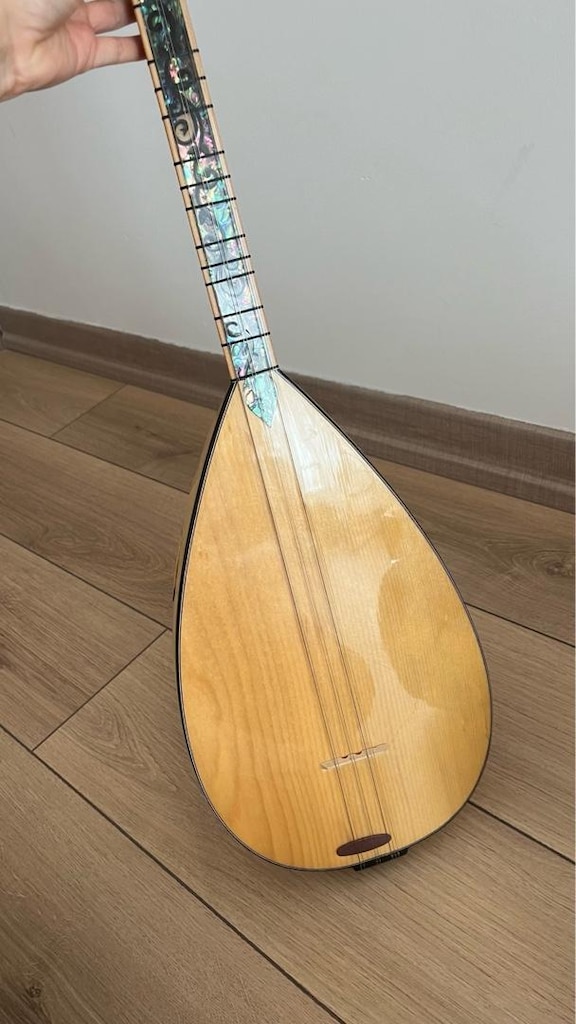 "Özel Yapım Tam Profesyonel Kelebek Saz (Abalone Sedef Klavye)" - 9