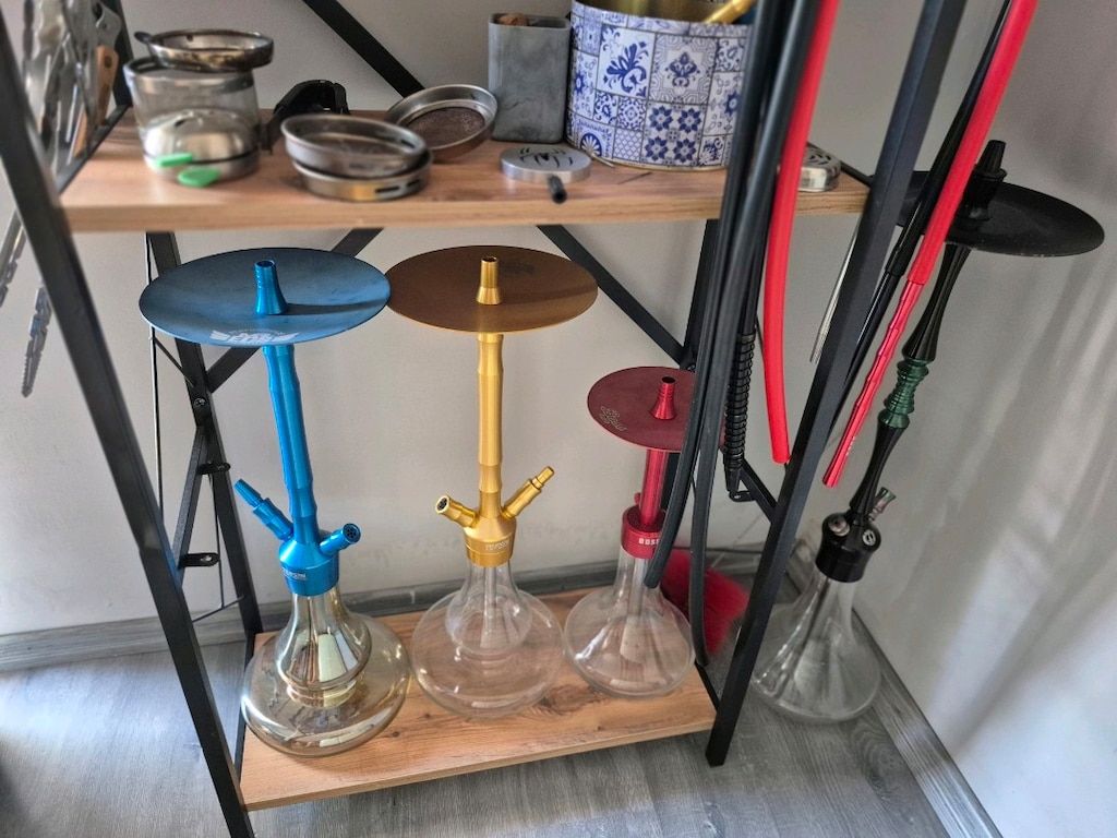 raflı nargile takımı set - 3