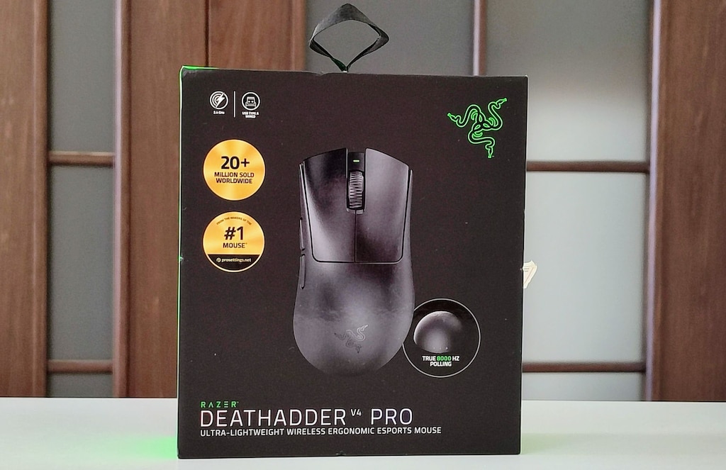 RAZER DEATHADDER V4 PRO SİYAH KABLOSUZ MAKROLU OPTİK MOUSE