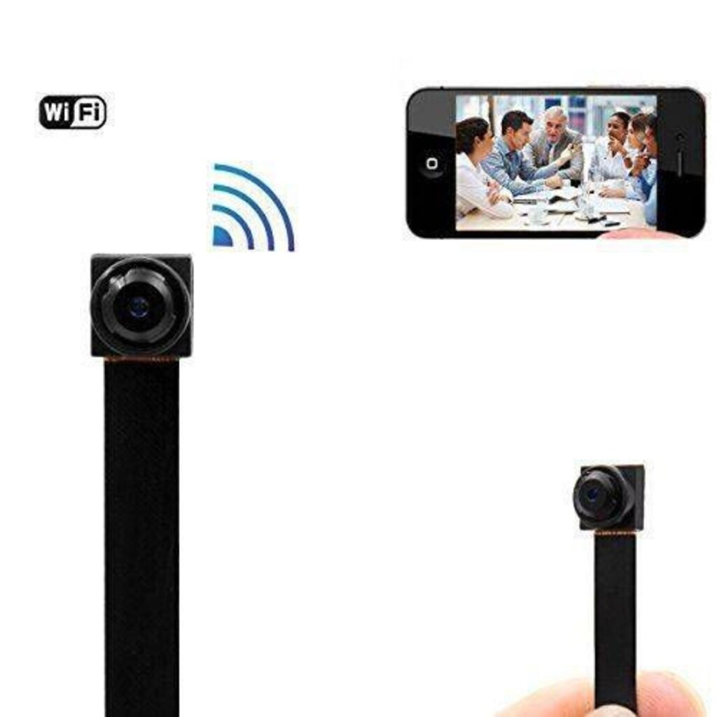 Wifi Modül Kamera 1080p Ultra Mini Full HD IP Güvenlik&Bakıcı Kamerası - 2