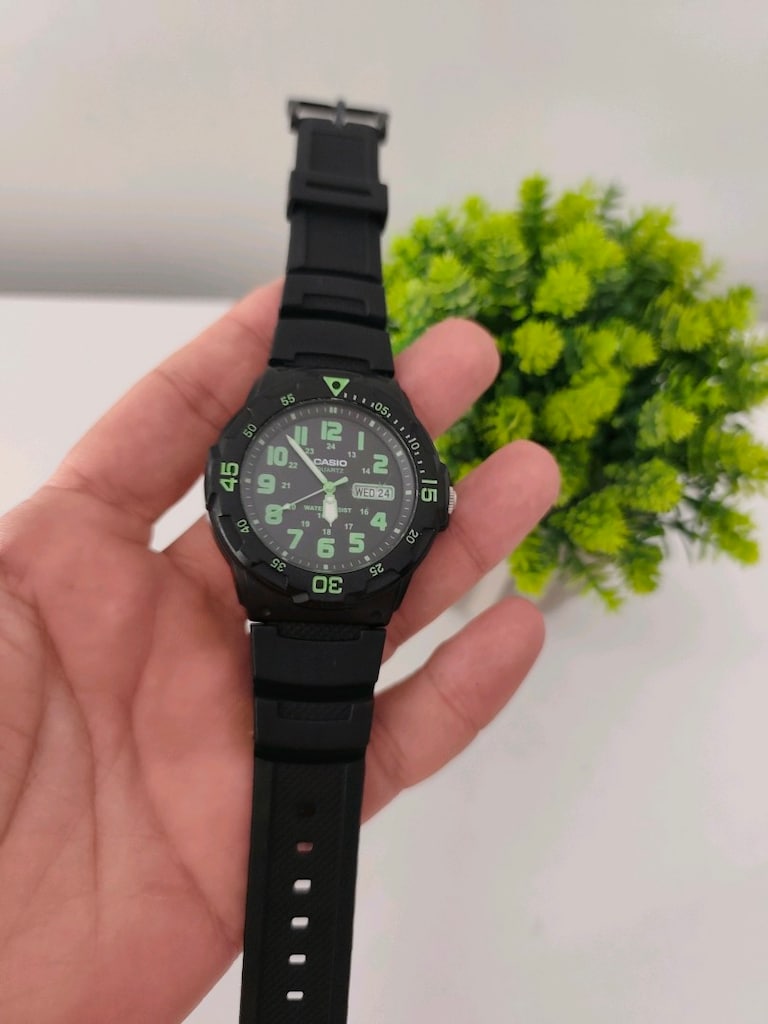 Orjinal Casio MRW-200H Yeşil - 3