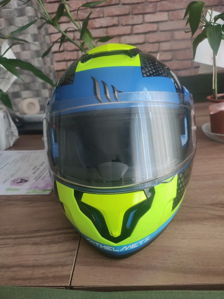çene açılır kask MT helments(Atom) M beden orjınal mt kask - 5
