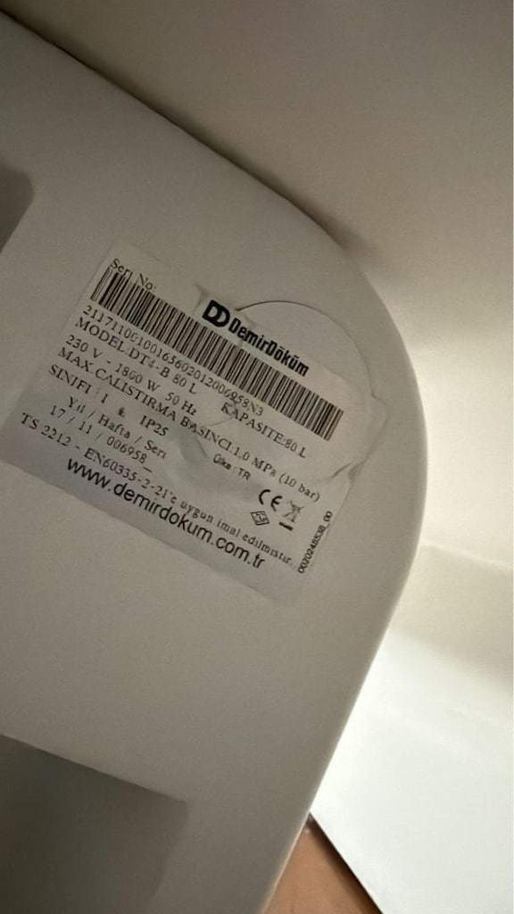 Demirdöküm 80lt Termosifon - 3