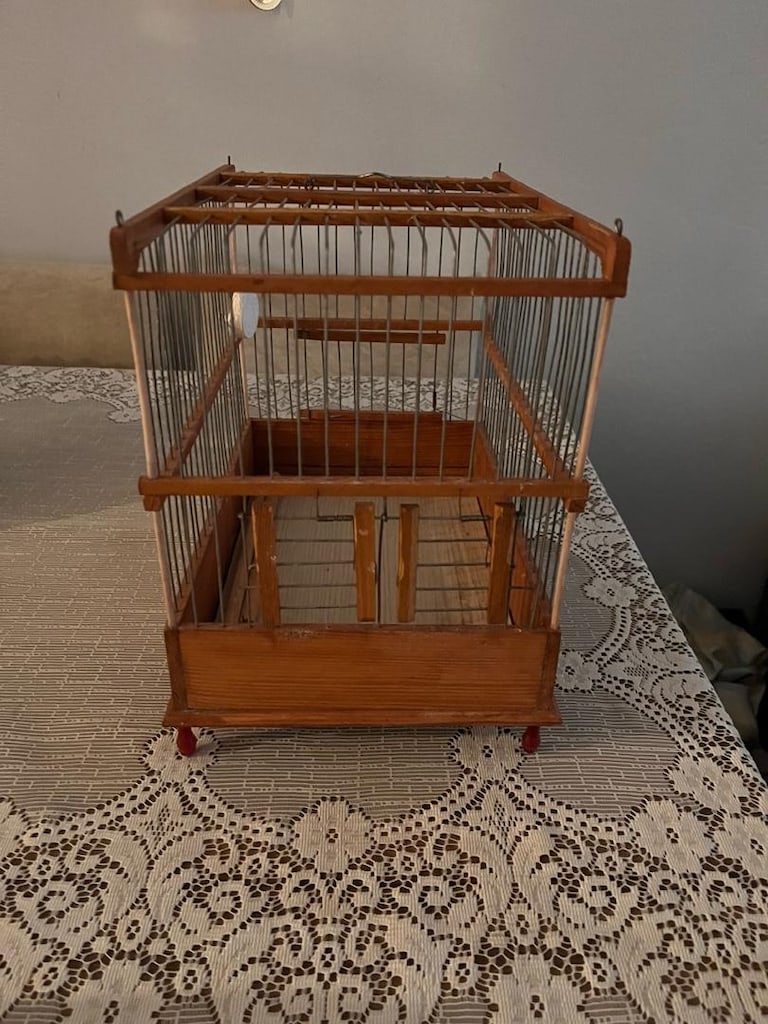 ahşap kanarya kafesi - 3