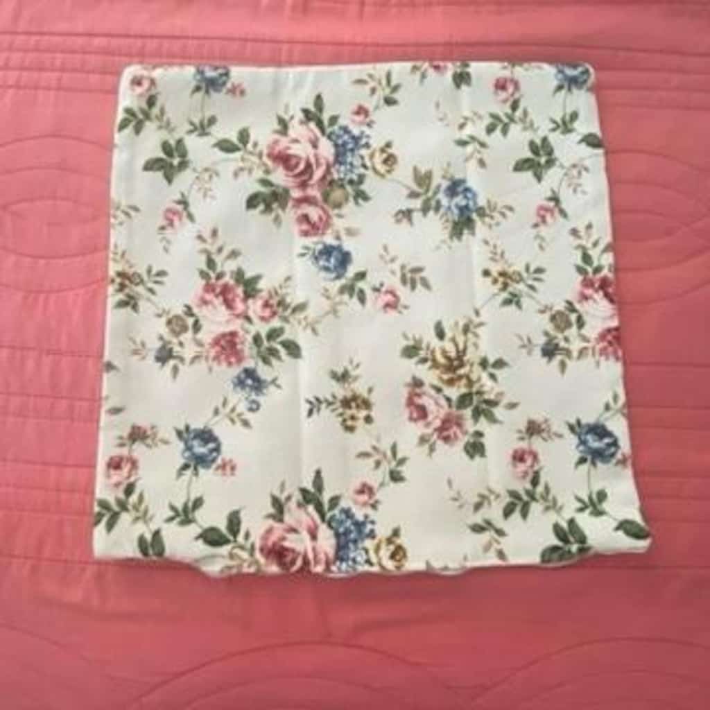 Çiçek Desenli 2li Dekoratif Yastık Kılıfı 41x41 cm - 2