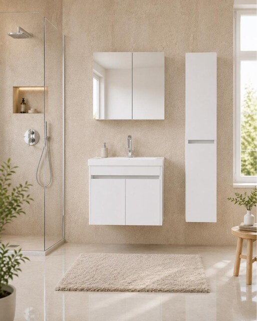 BANYO DOLABI MDF BANYO DOLABI SIFIR KAPIDA ÖDEME