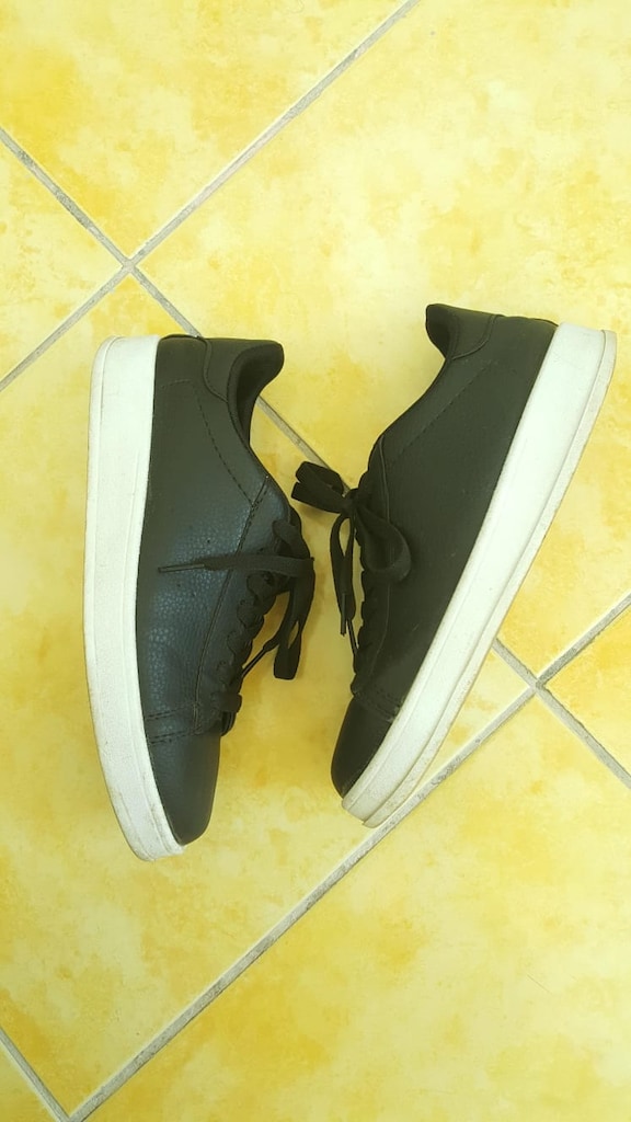 Siyah Sneaker Spor Ayakkabı - 5