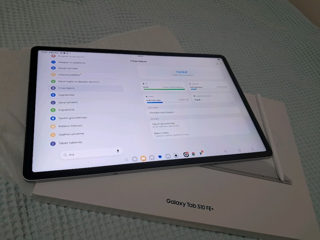 SIFIRDAN FARKSIZ 2YIL GARANTİLİ 128GB 8RAM 13.1İNÇ SAMSUNG S10FE PLUS - 4