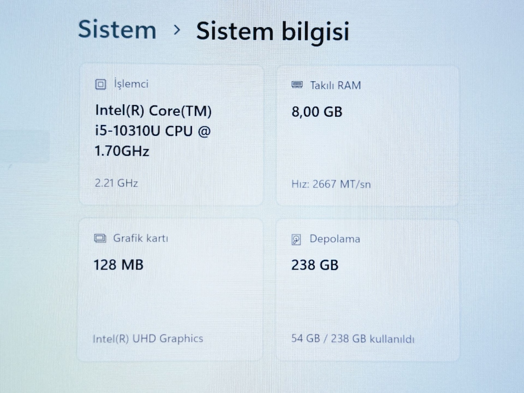 Dell Latitude 7310 Dokunmatik | i5 | Işıklı Klavye | Premium - 9