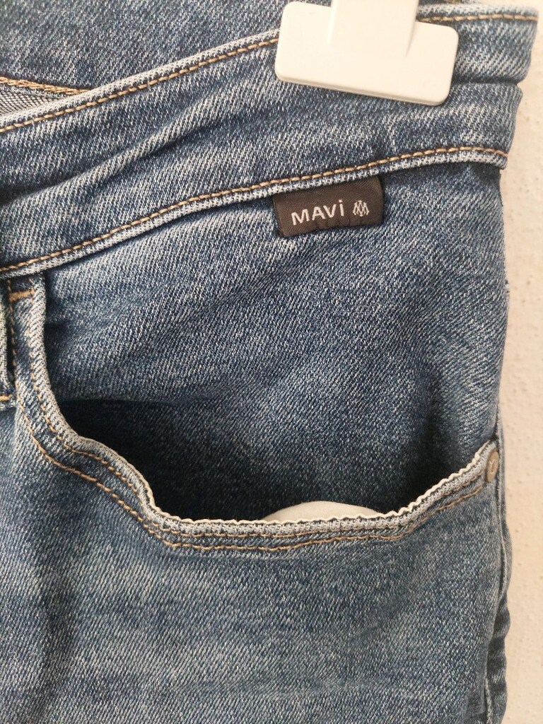 Mavi jeans yırtık detay kot pantolon - 5