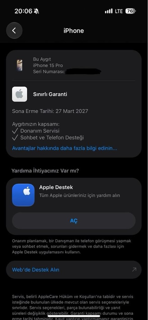 İphone 15 Pro 128 GB Natural Titanium - 8