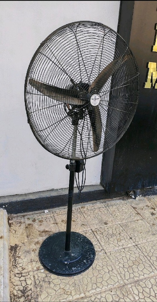 Sanayi tipi büyük boy çelik pervane vantilatör vantiratör fan - 2