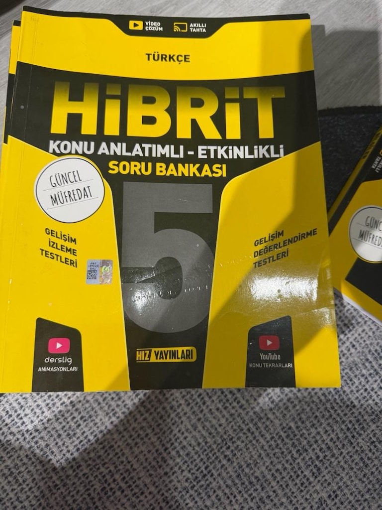 5.sınıf hız yayınları hibrit konu anlatımlı soru bankaları - 2