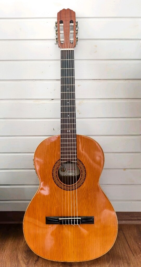 PRUCENDIO SAEZ MOD 6 ESKI NESIL EL YAPIMI İSPANYOL KLASIK GITAR - 2
