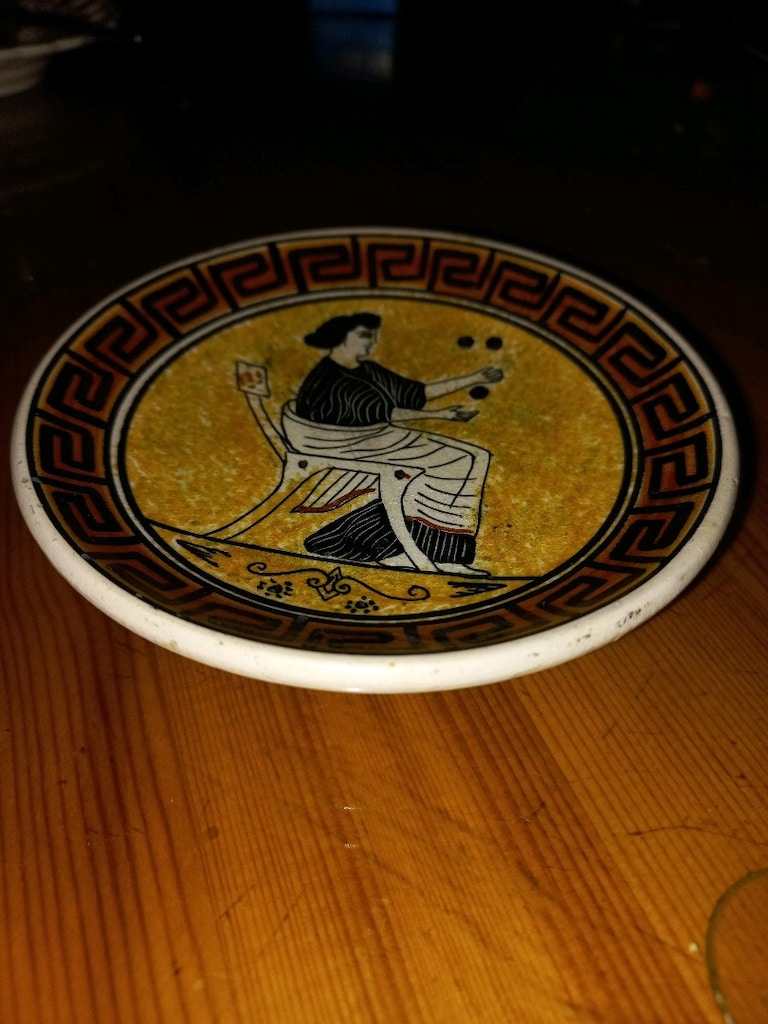 Vintage Çini Tabak - 6
