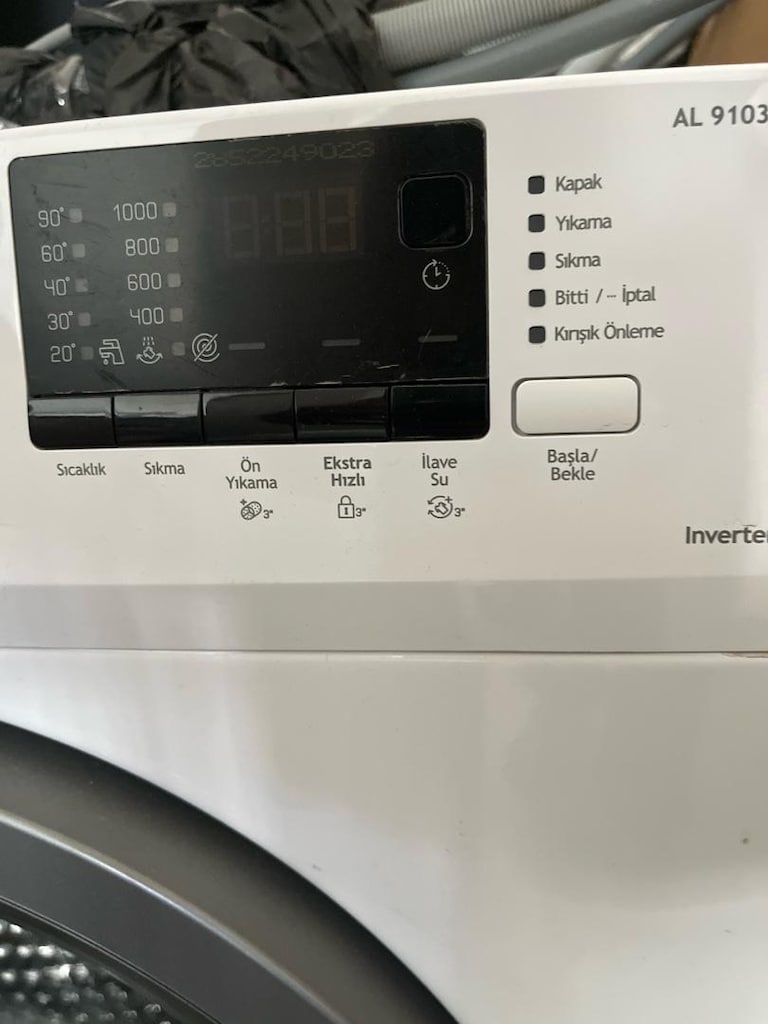 3 senelik çamaşır makinası ayrıldığım için mecbur satıyorum - 3