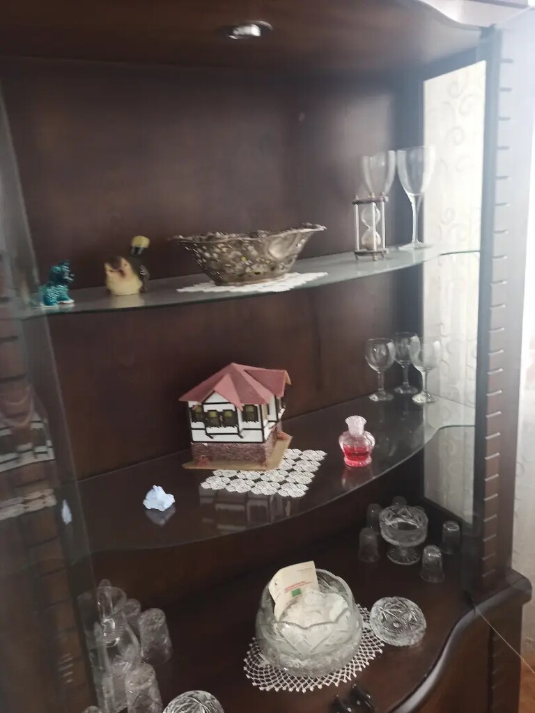 Gümüşlük vitrin 1.kalite mdf - 2