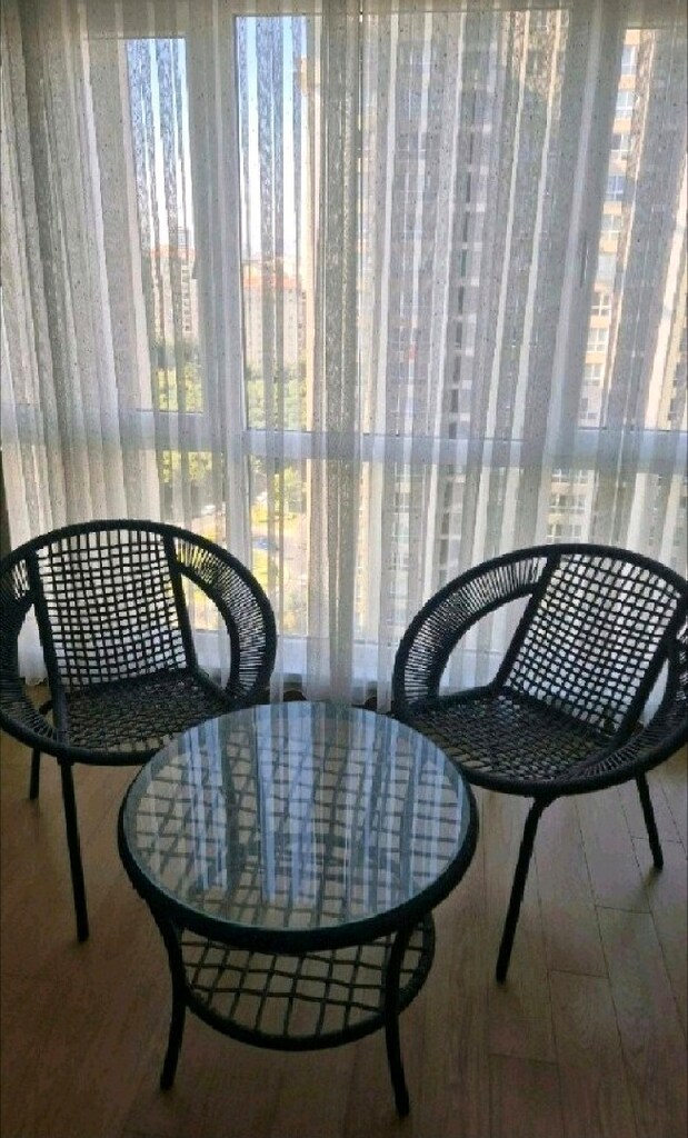 Vivense Metal İp Bahçe Balkon Takımı - 6