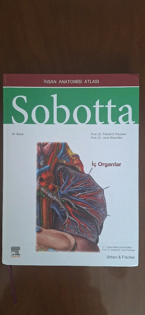 Sobotta İnsan Anatomisi Atlası Tam Set (4 Cilt) - 5