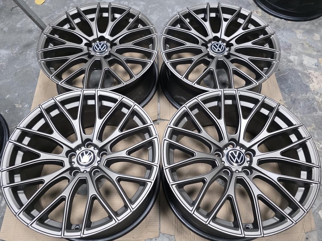 5x112 18inc GOLF JETTA CADDY PASSAT JANT TAKİMİ - 2