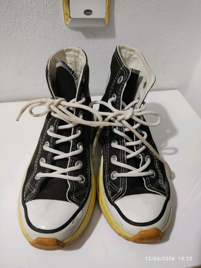 37 Numara Yüksek Tabanlı Converse - 5