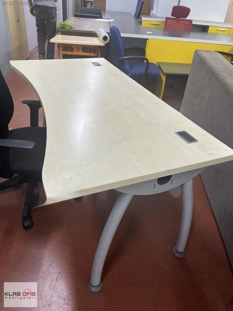KLAS OFİS PENDİK 150x70 NURUS AKÇAAĞAÇ PERSONEL MASASI İKİNCİ EL - 6