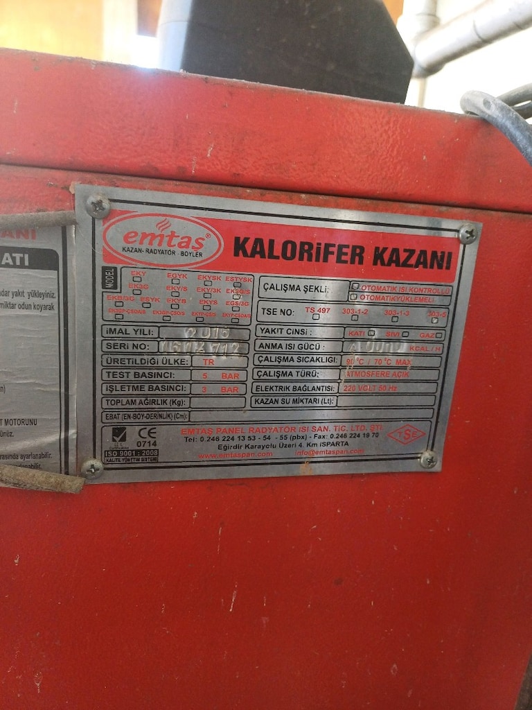 KALOLİFER KAZANI 40'lık - 3